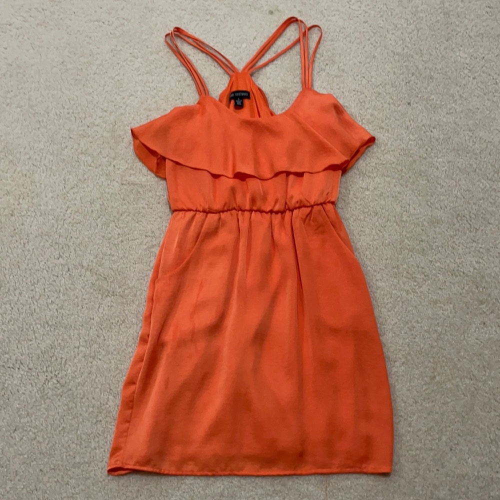 Nwot Jodi kristopher orange dress